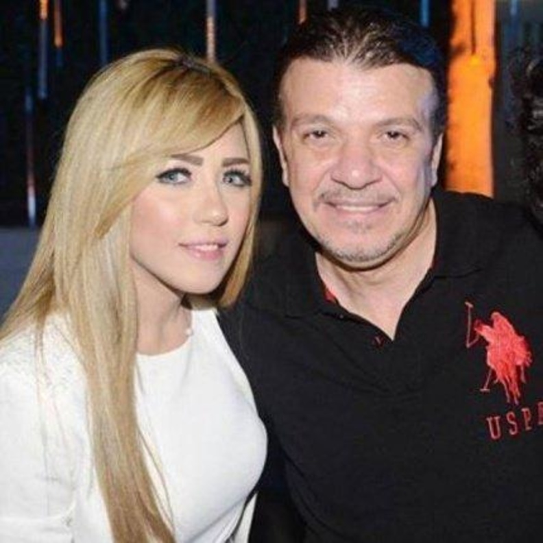 سارة سلامة ووالدها