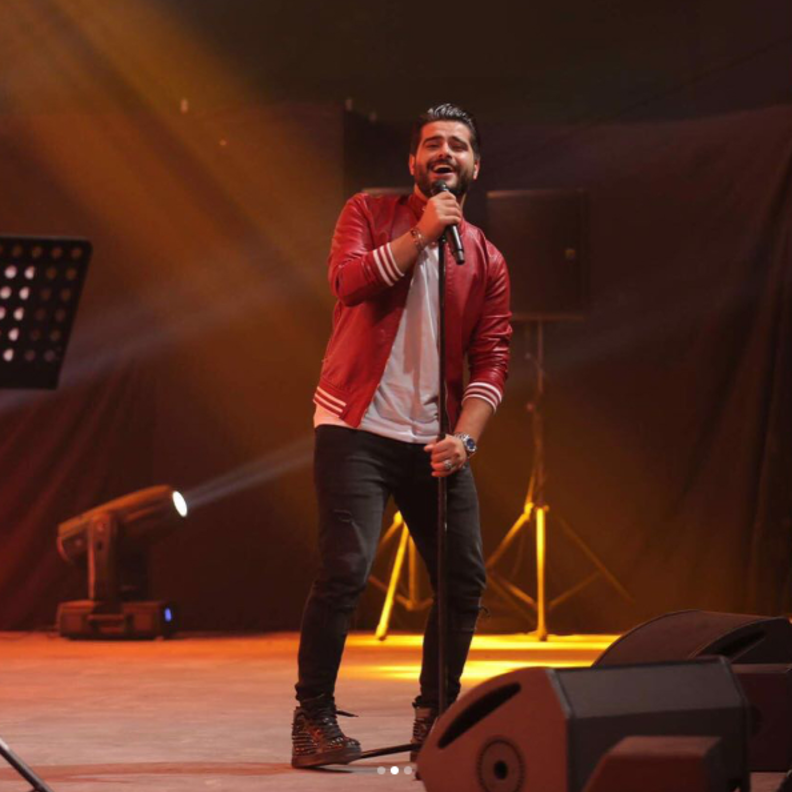 ناصيف زيتون في اجدد جلسات التصوير