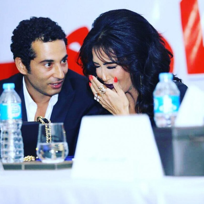 غادة عبد الرازق وعمرو سعد