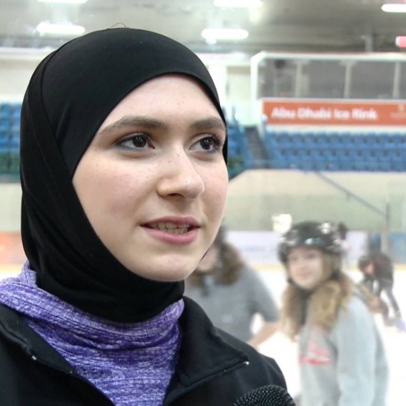 المتزلجة زهرة لاري في طريقها إلى التصفيات المؤهلة للألعاب الأولمبية الشتوية