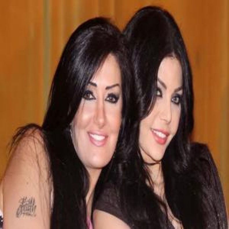 هيفاء وغادة 