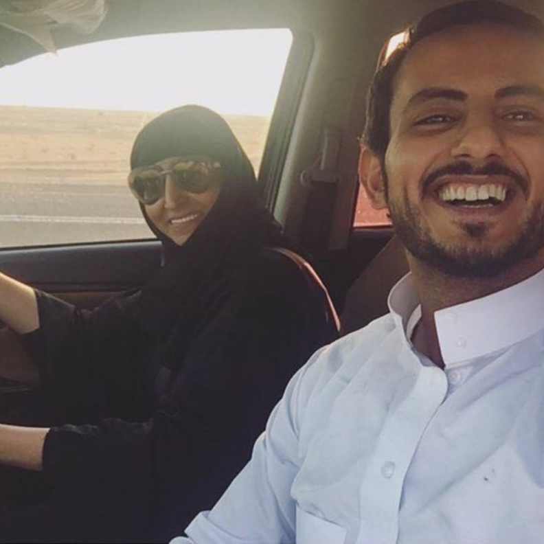 فهد الشريف مع والدته