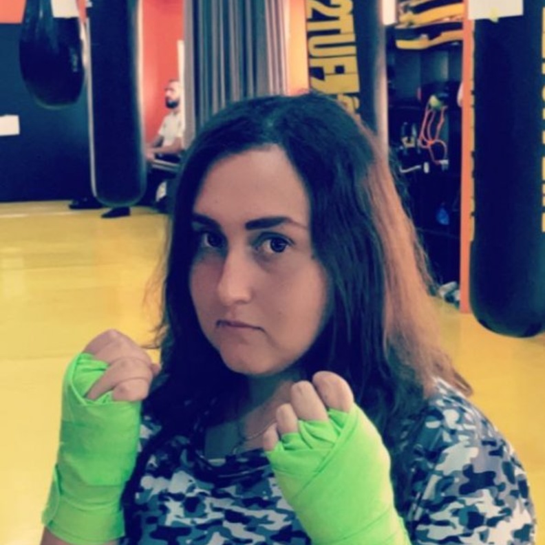 من مشاركات الملاكمة دونا الغامدي