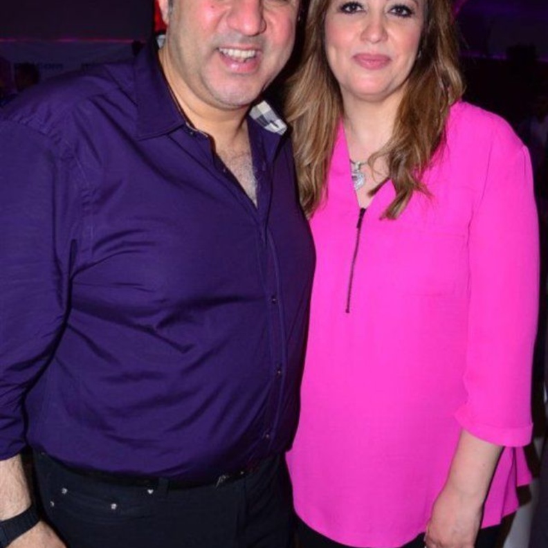 شيرين وجدي وزوجها 