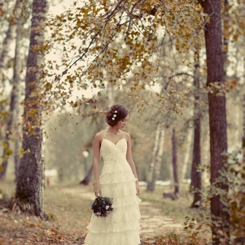 ثيم زواج باللون البني