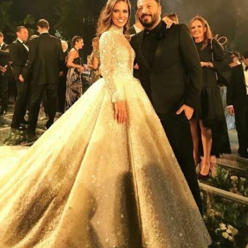 زفاف لارا اسكندر في لبنان