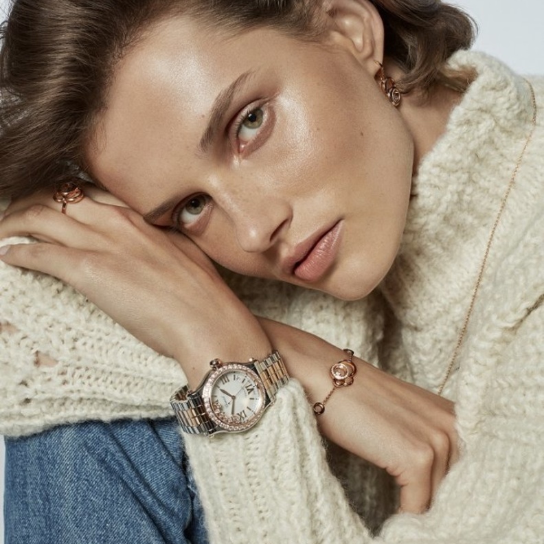 دار شوبارد Chopard السويسرية الشهيرة في صناعة المجوهرات والساعات.