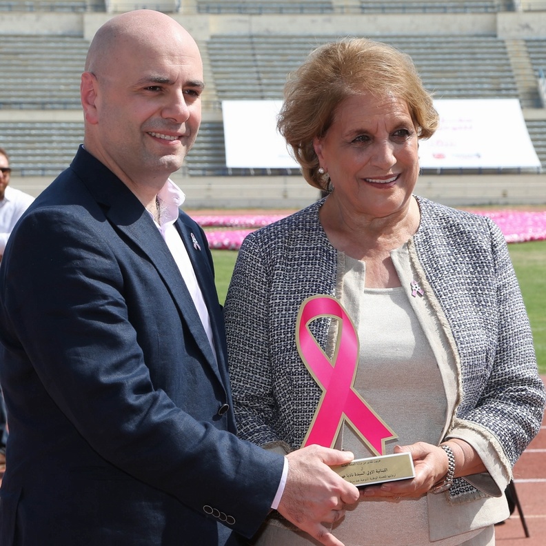 اللبنانية الاولى اطلقت الحملة الوطنية للتوعية ضد سرطان الثدي