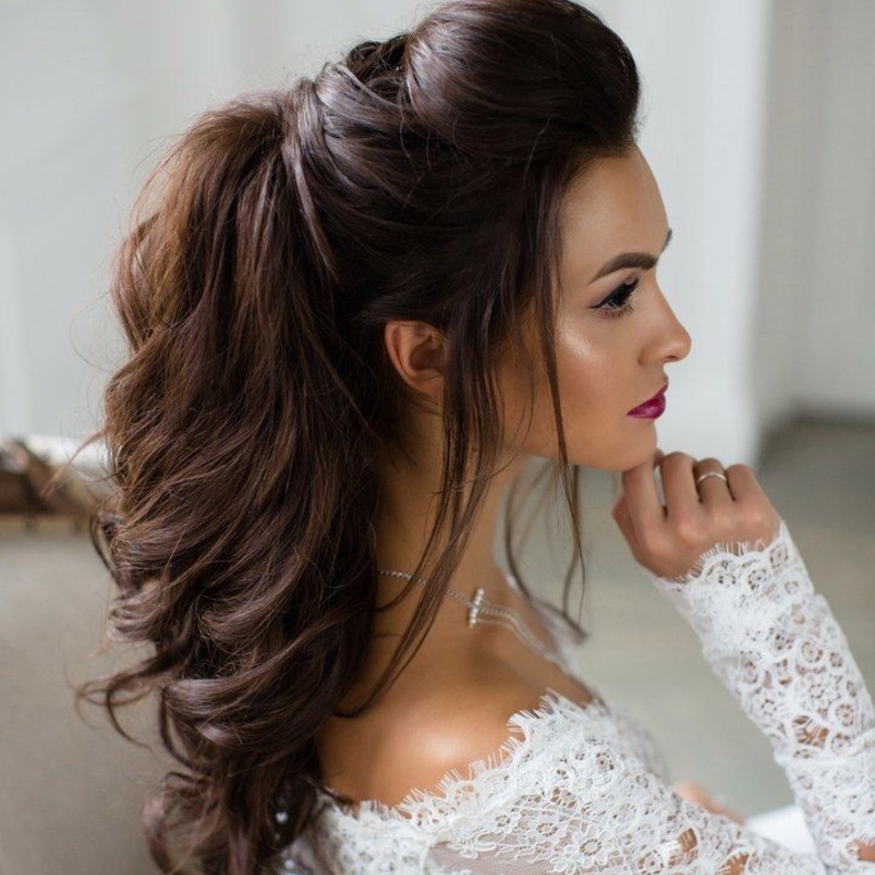 تسريحات شعر انيقة للعروس