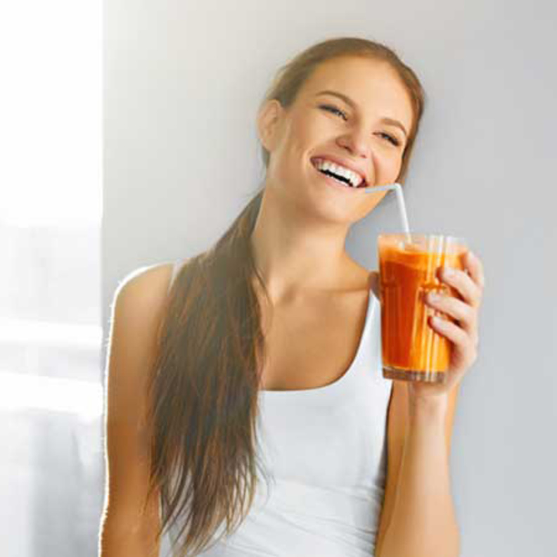 عصير الجزر للوقاية من السرطان.