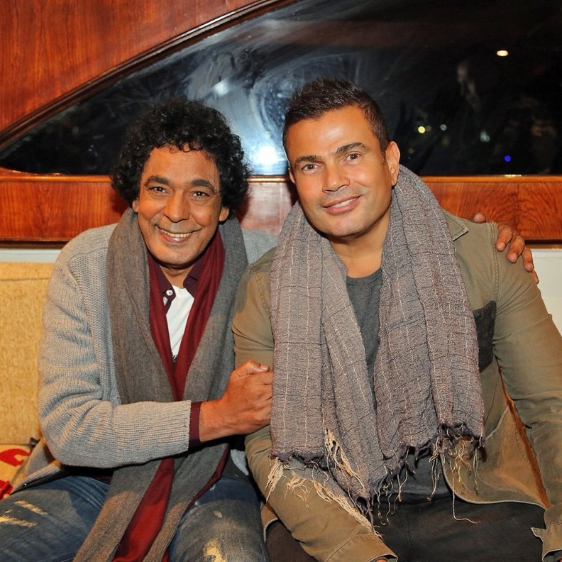 عمرو دياب ومحمد منير