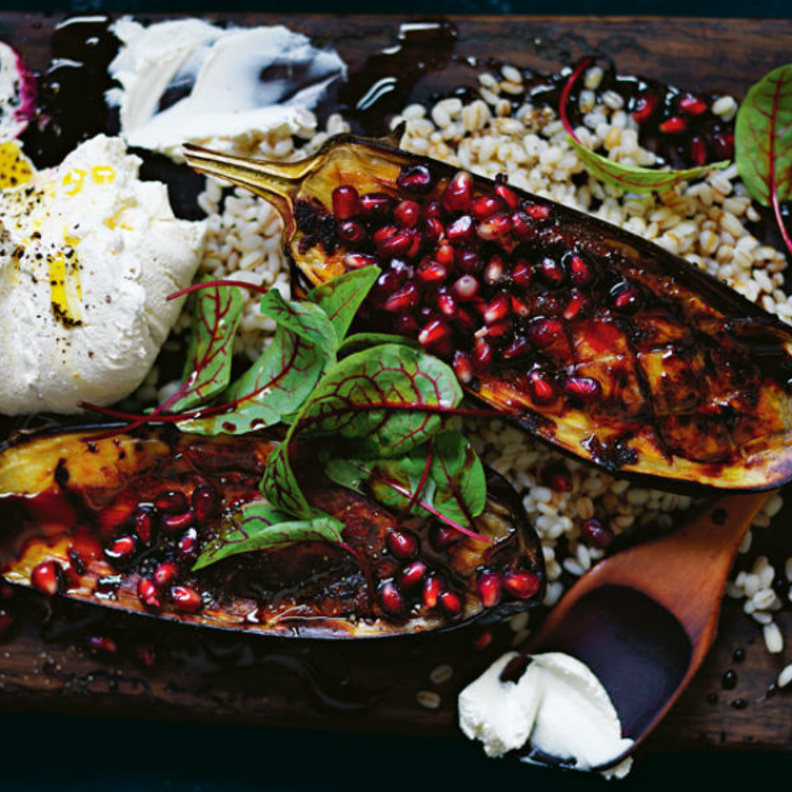 فتة الباذنجان