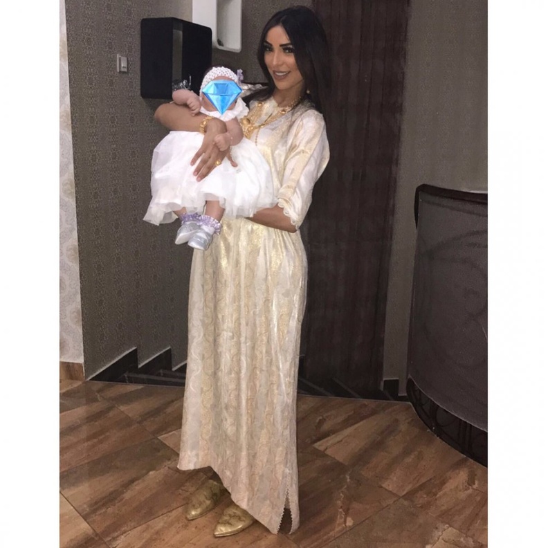 دنيا بطمة وابنتها غزل