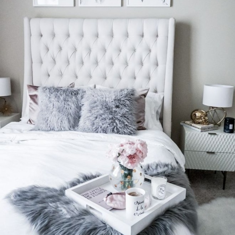 ديكور رائع لمطبخ باللون الأبيض