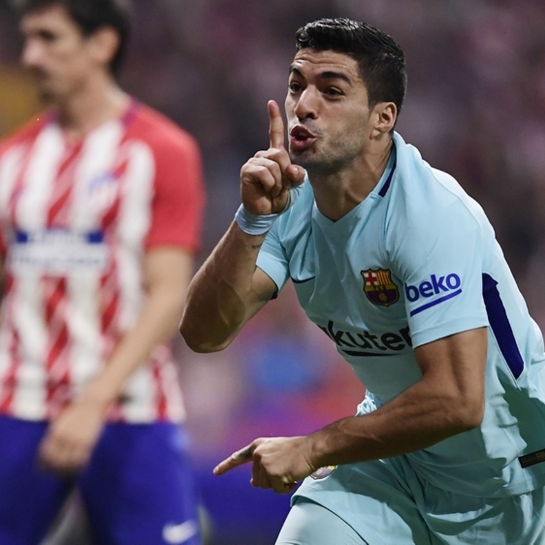 مباراة برشلونة ضد اتليتيكو مدريد 1 1