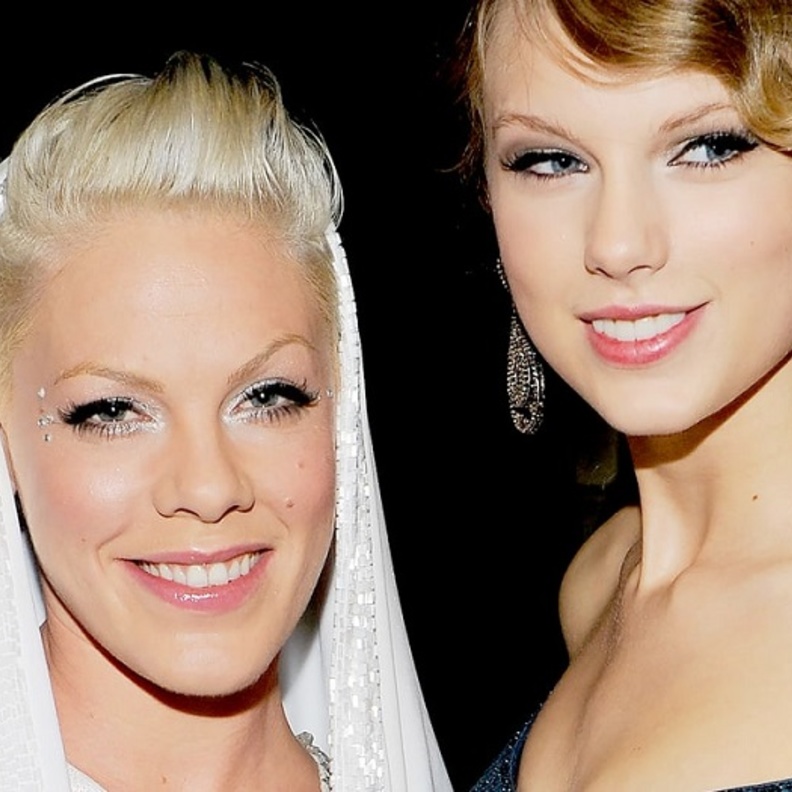 تايلور سويفت وبينك