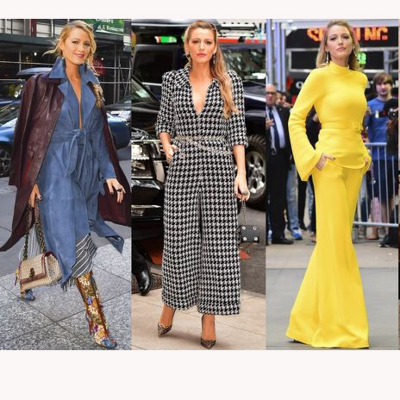 بليك لايفلي تشعل مواقع التواصل في اطلالاتها الخمسة ليوم واحد