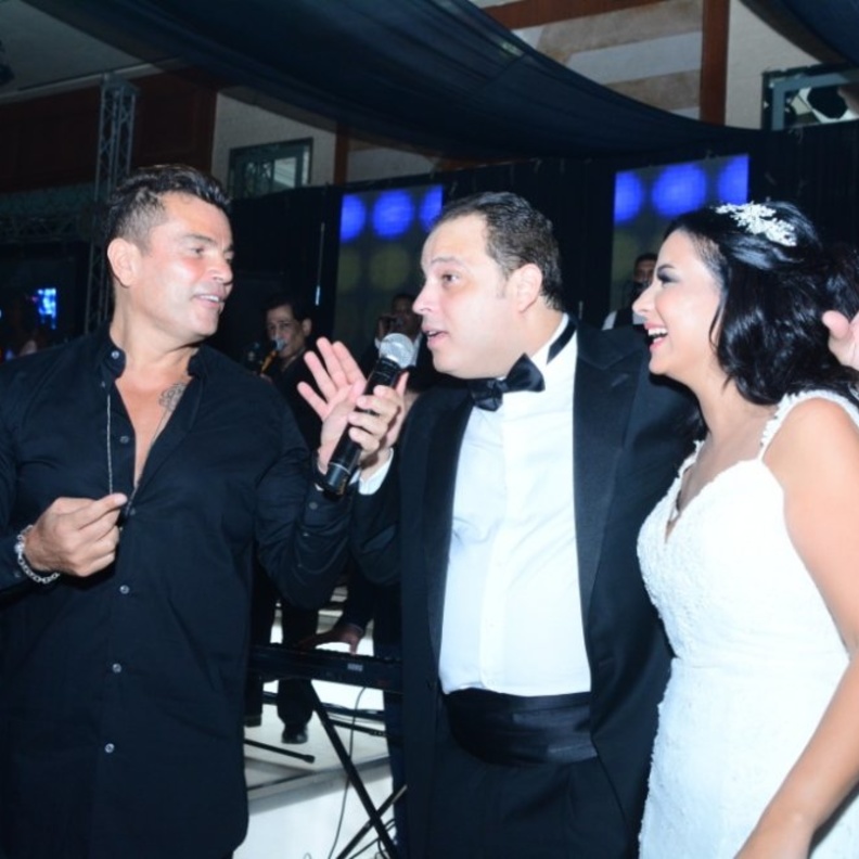 زفاف تامر عبد المنعم