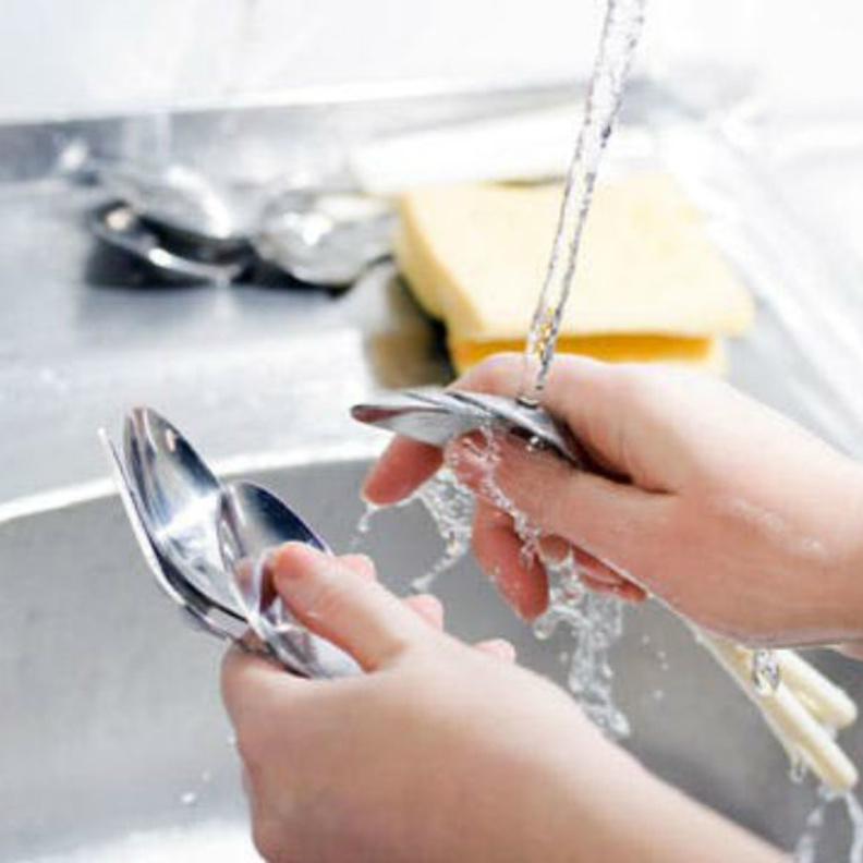 نصائح لتنظيف ادوات المطبخ