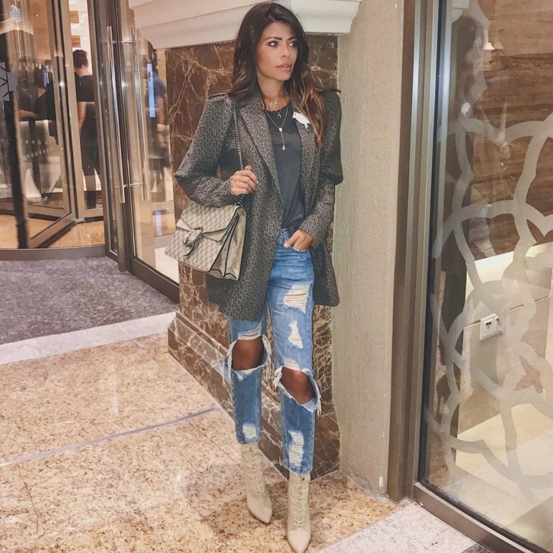 نهى بإطلالة شتوية صباحية