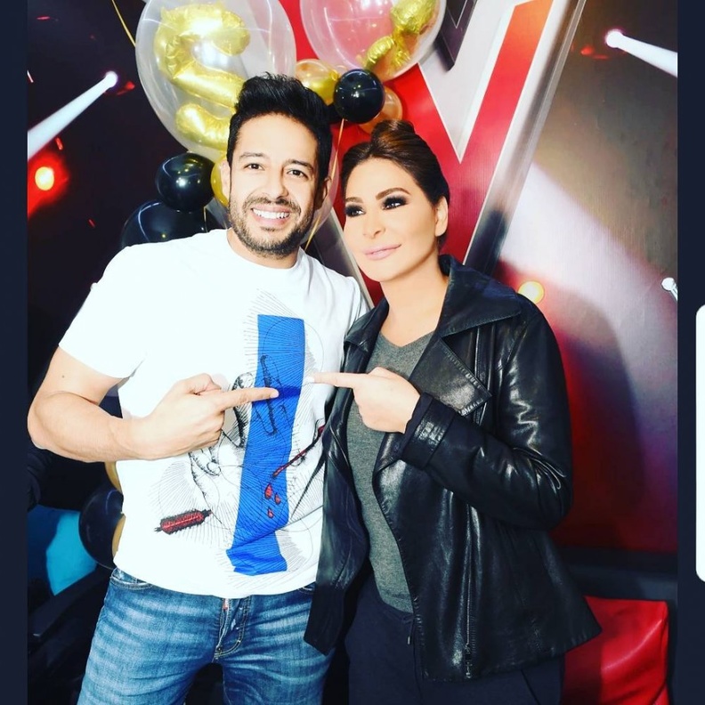 محمد حماقي وإليسا