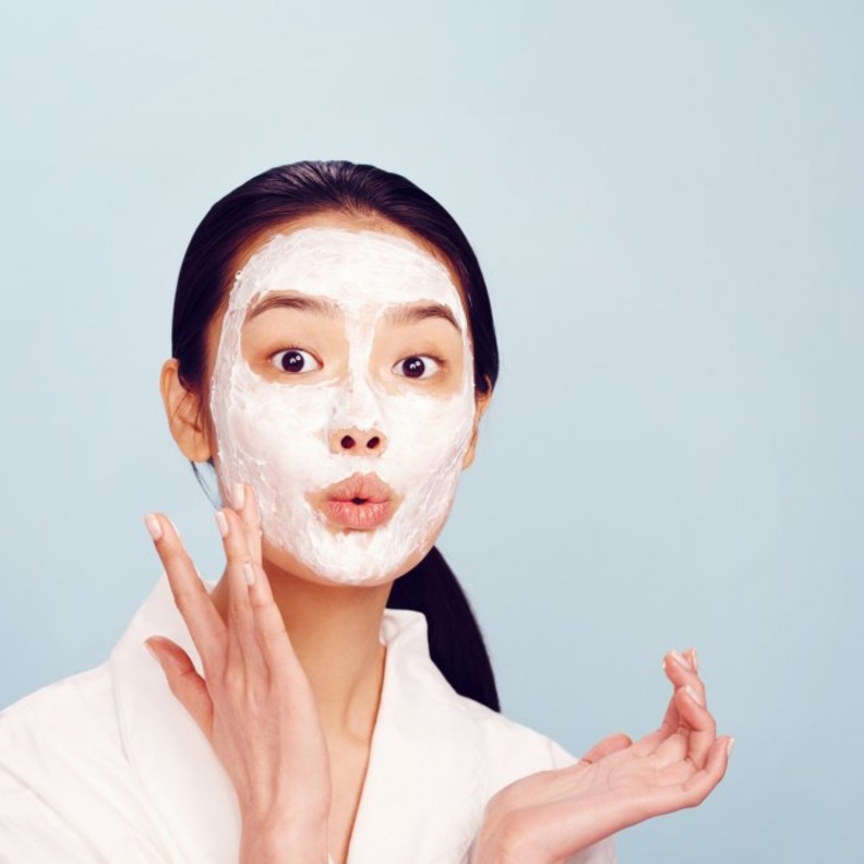 استخدام قناع الشوفان والزبادي