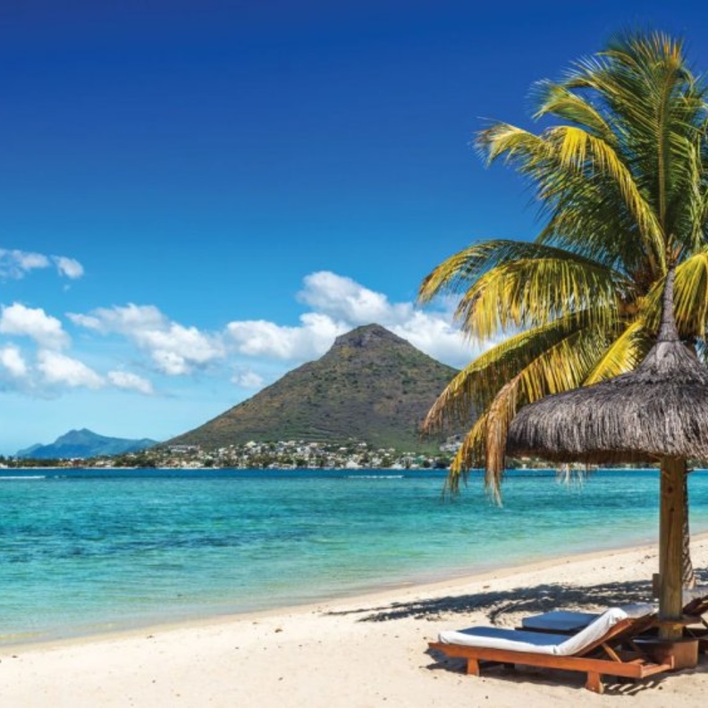 طبيعة جبلية بركانية في موريشيوس