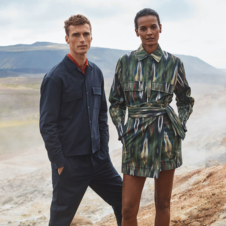 أزياء تحاكي البيئة