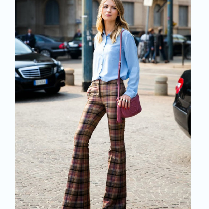 اجمعي بين نقشات الكارو المتنوعة لاطلالة عصرية وشابية لافتة