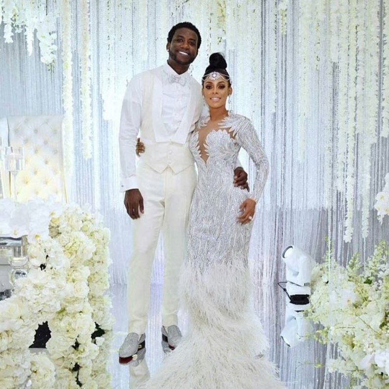 العروسان keyshia kaoir و Radric Davis