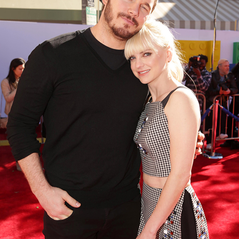 كريس برات وآنا فارس