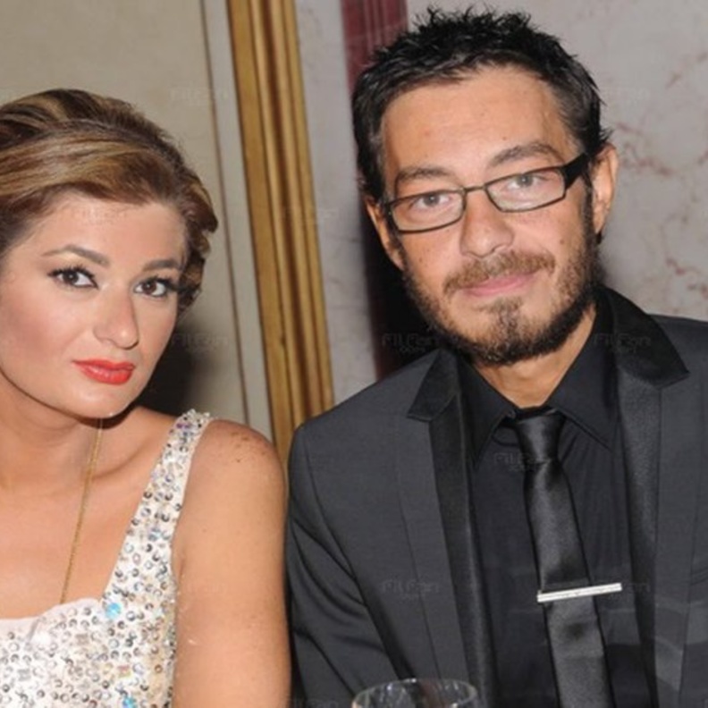 احمد زاهر وزوجته