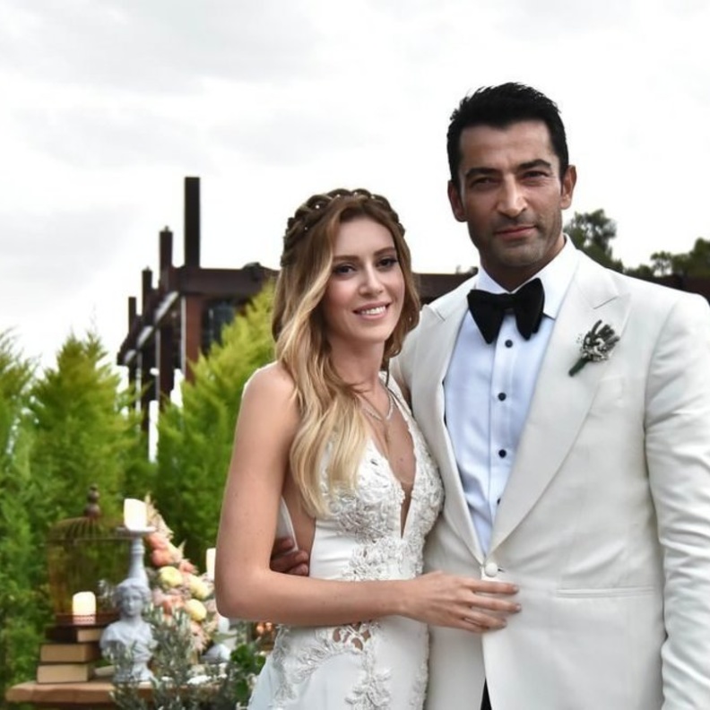 كينان اميرزالي اوغلو وزوجته