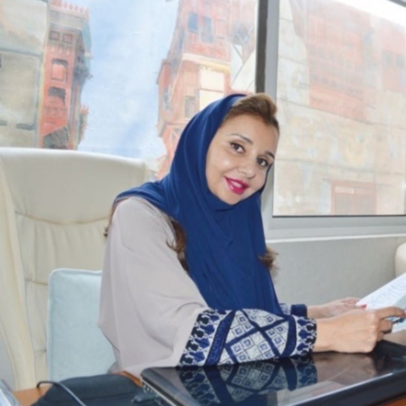 هيا إبراهيم السنيدي رئيسة مجلس إدارة ريد السنيدي للمعارض