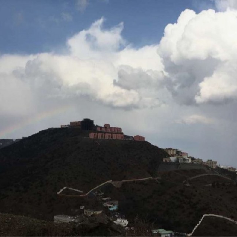 الأرصاد حذرت من الأمطار على الباحة 