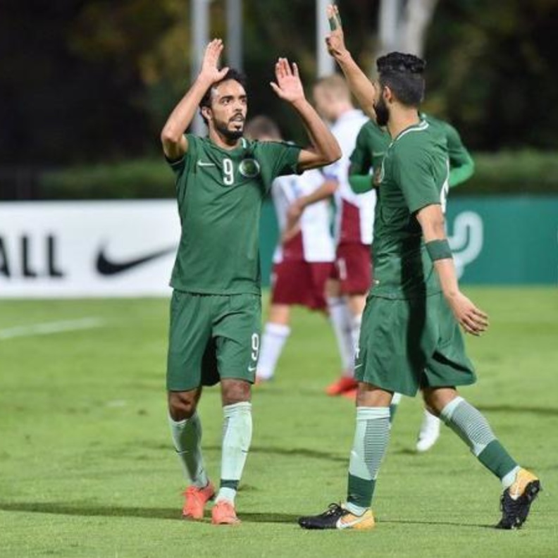 هدفان للأخضر في مرمى لاتفيا