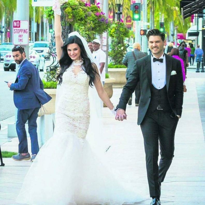 فستان زفاف اسراء بيلجيتش