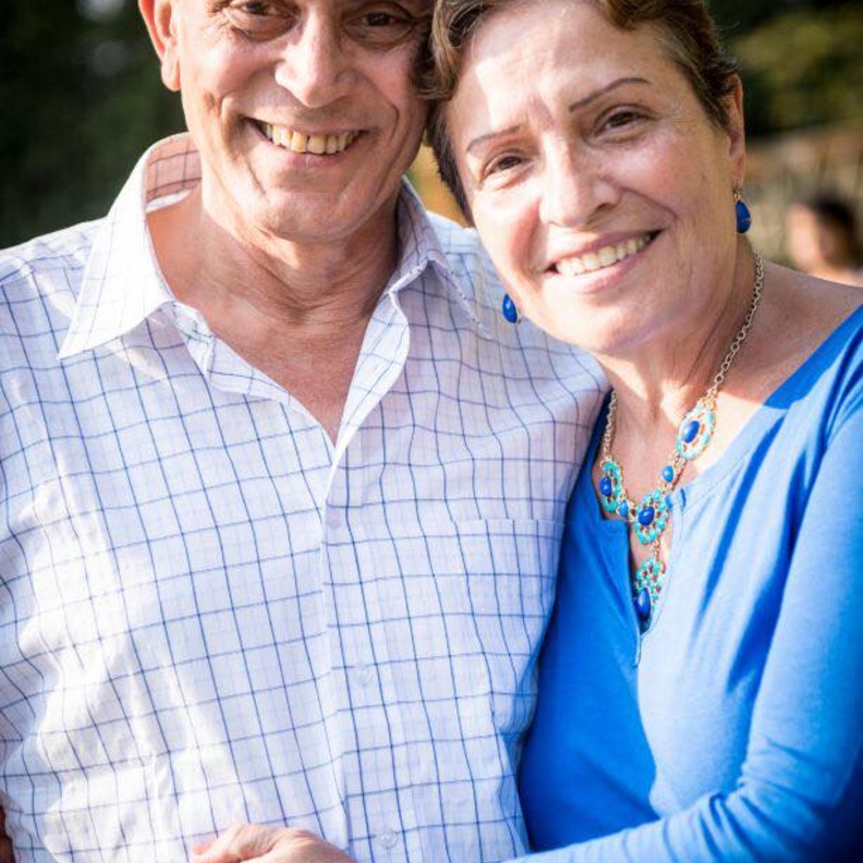 محمد صبحي وزوجته