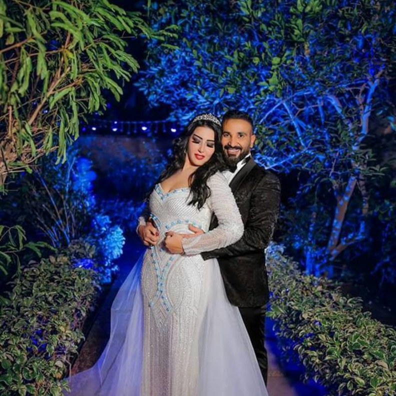 سمية الخشاب وأحمد سعد