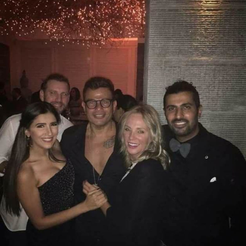 عمرو دياب وشيرين رضا 