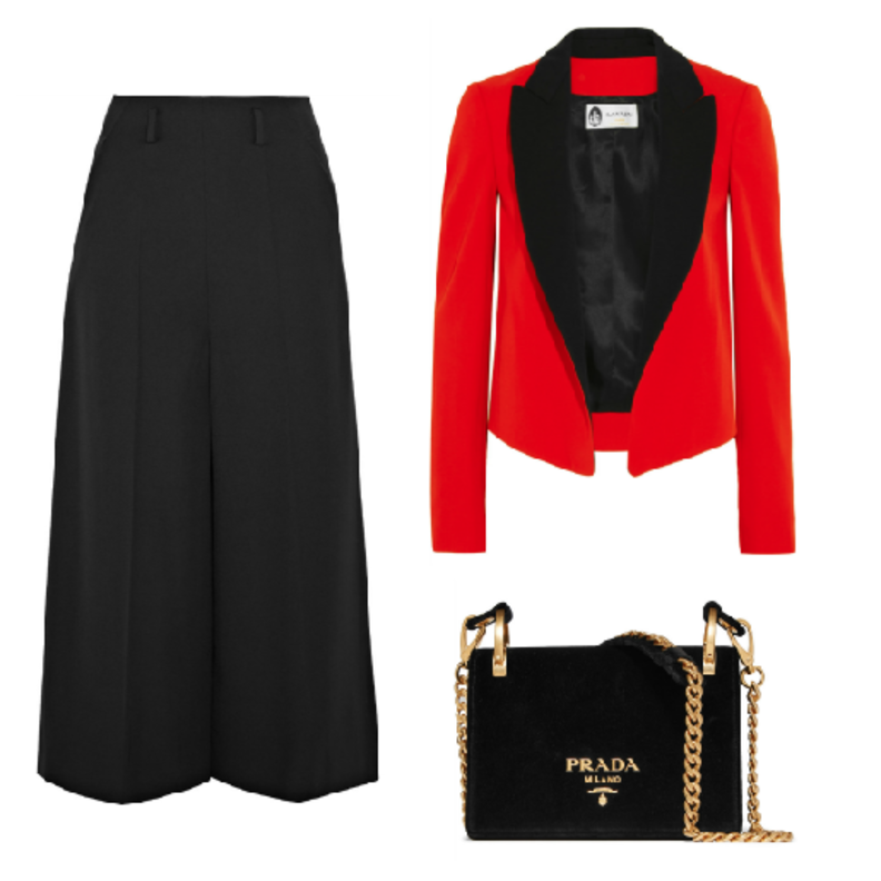  اطلالة كاجوال نهارية بأسلوب شبابي بالبدلة