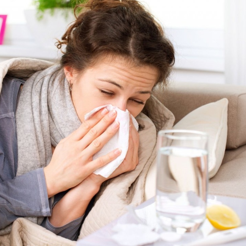 الفرق بين الزكام والانفلونزا