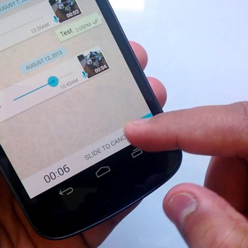 واتساب تختبر إمكانية إرسال الرسائل الصوتية دون الحاجة لإبقاء الأصبع على زر الميكروفون