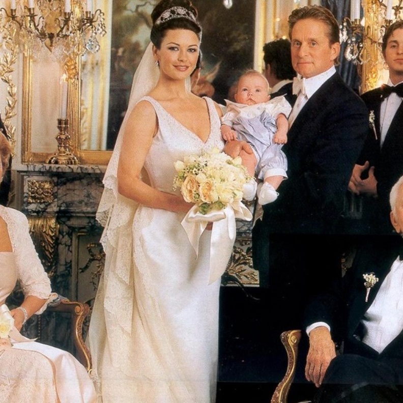 كاثرين زيتا جونز ومايكل دوجلاس