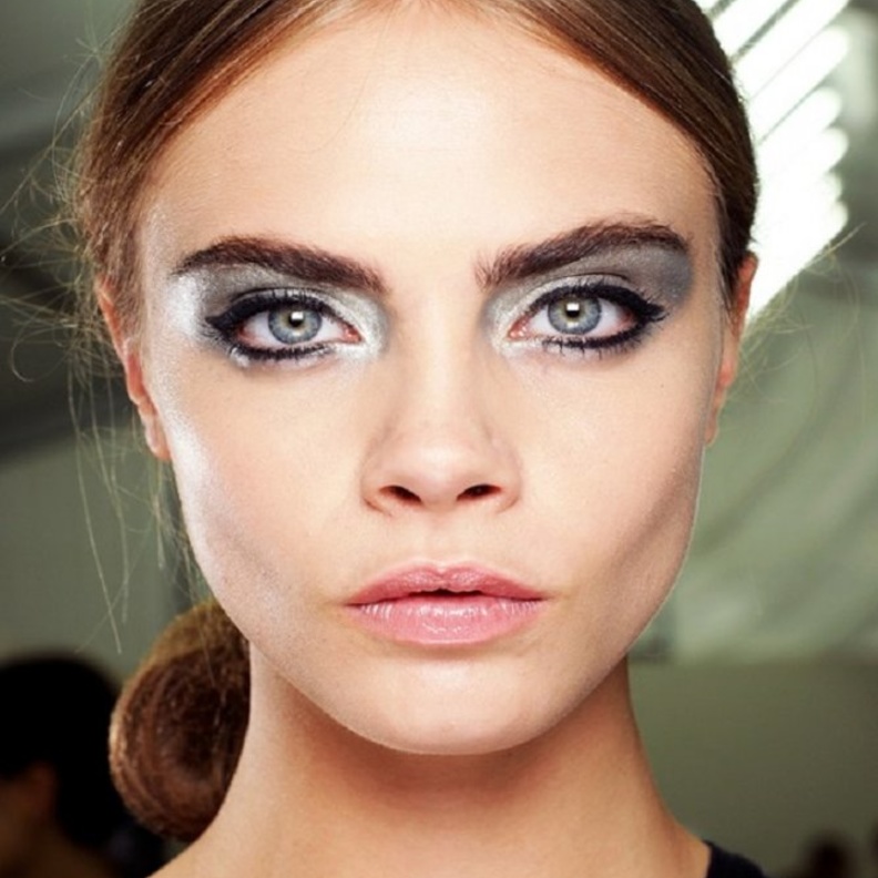 مكياج عروس بالوان ميتاليك ناعمة لشتاء 2018