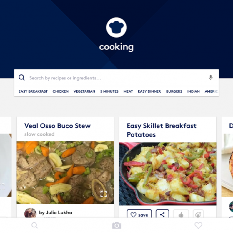 تطبيق Recipes يُقدّم أفضل الأطباق و طريقة طهيها