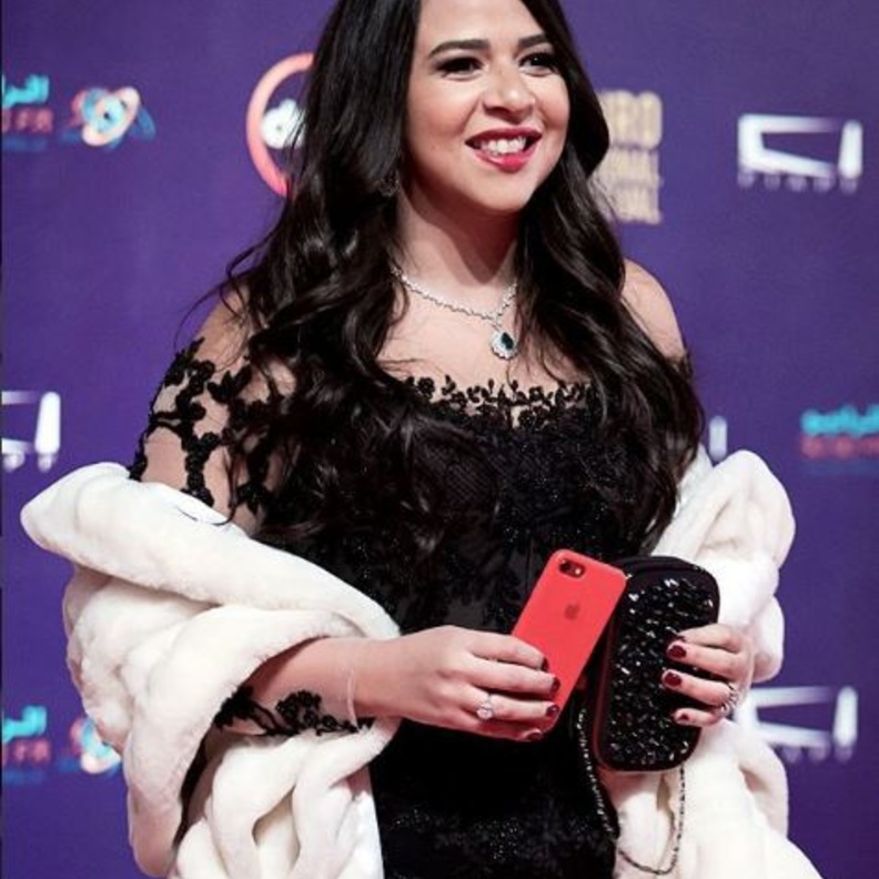 ايمي سمير غانم في حفل مهرجان القاهرة