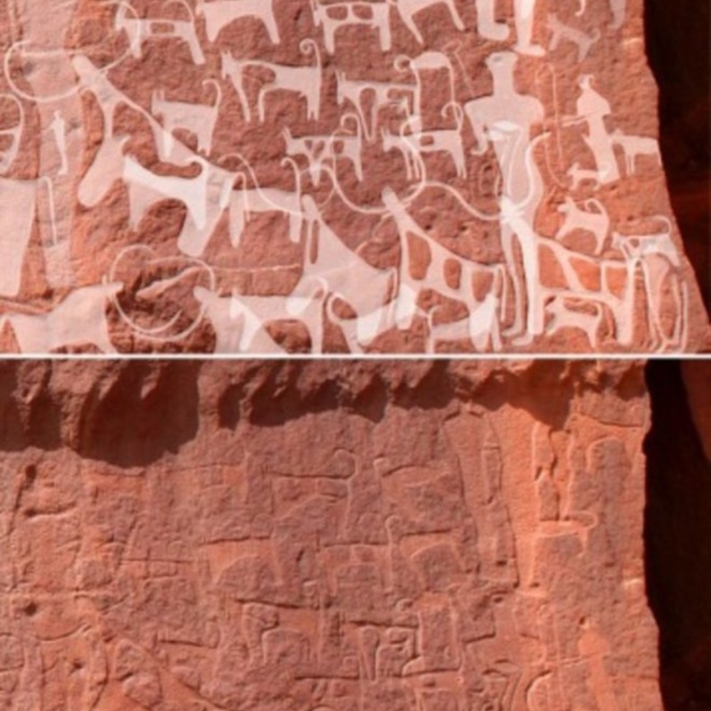 مواقع الاكتشافات الأثرية في منطقة حائل