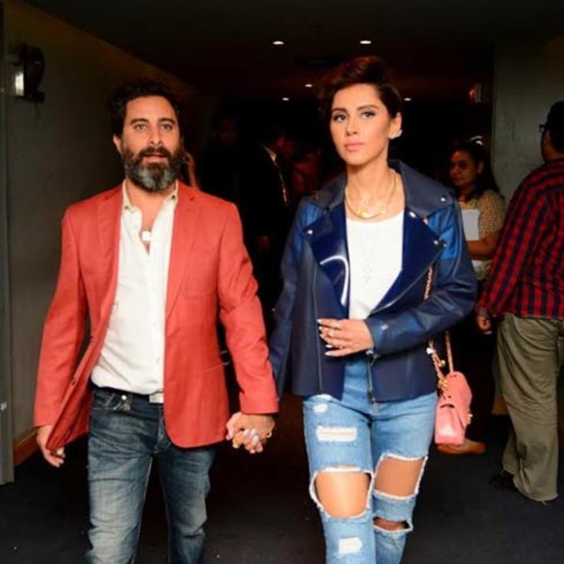 ياسمين رئيس وزوجها