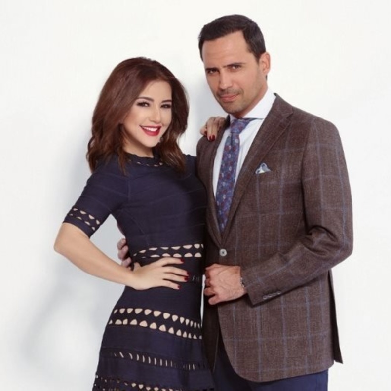 ظافر العابدين وماغي بو غصن